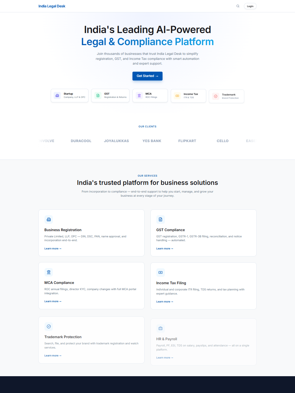 India Legal Desk Portal