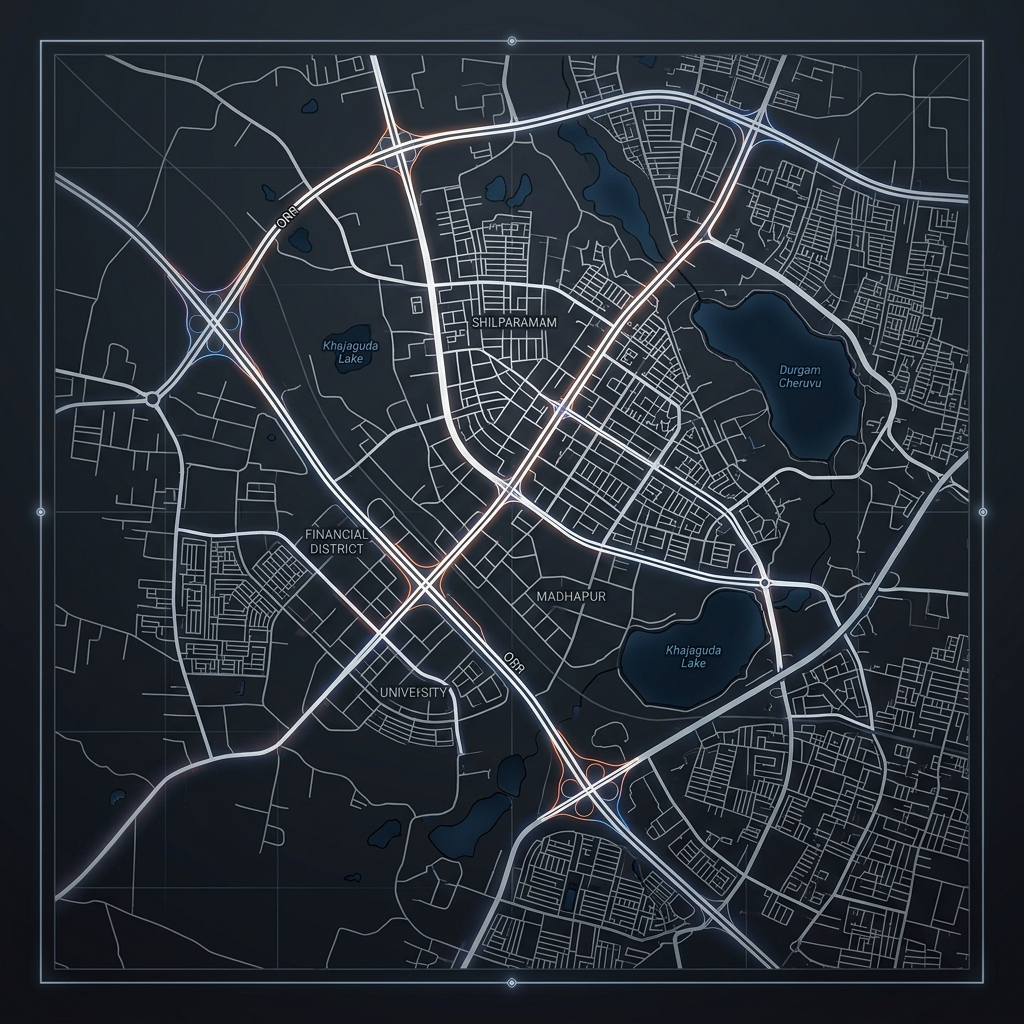 Hyderabad operations map