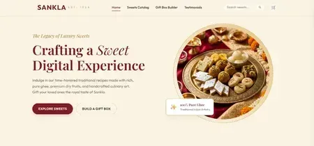 Sankla Sweets E-Commerce Case Study